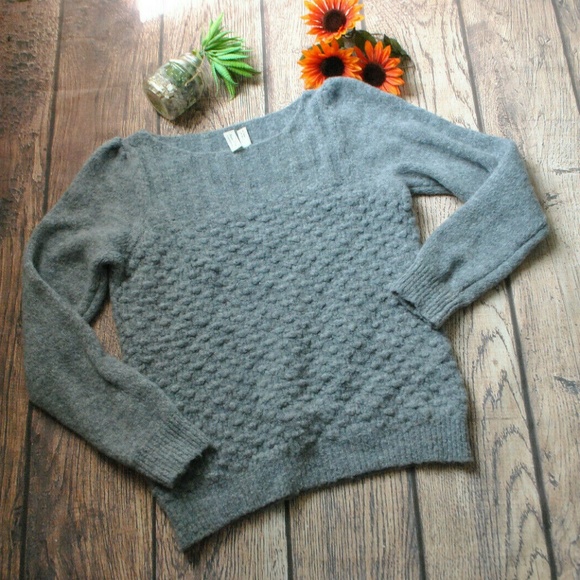 Anthropologie Meadow Rue Kenai Textured Pullover - Picture 2 of 6